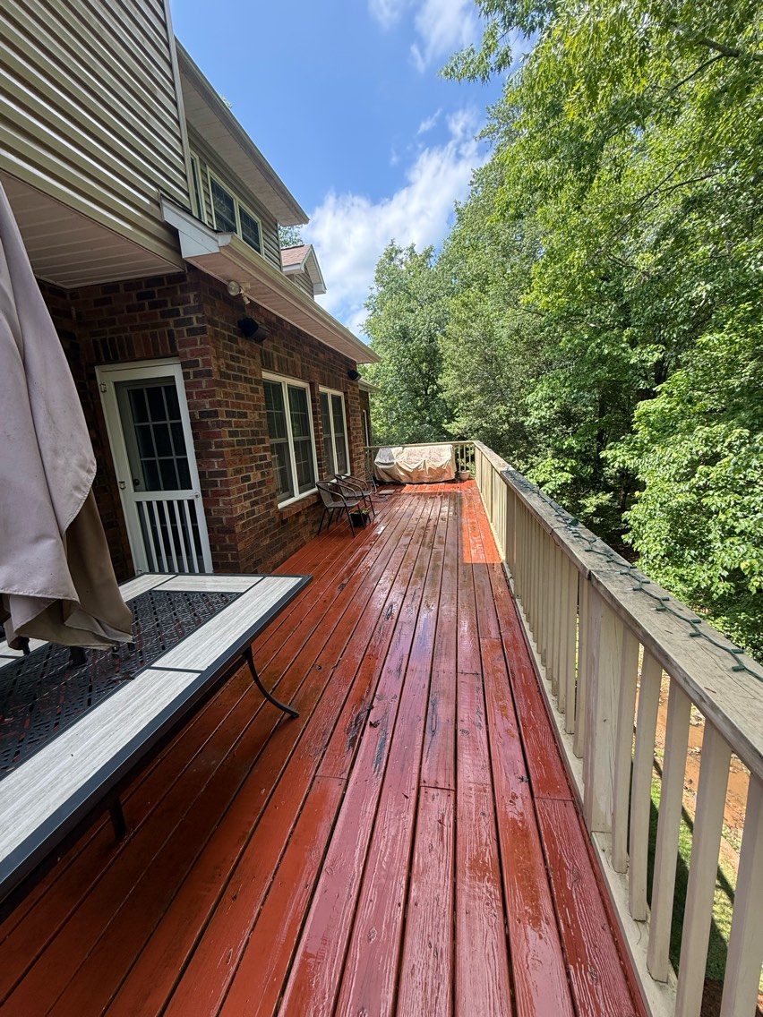 Pressure washing in Maiden NC by HydroClean