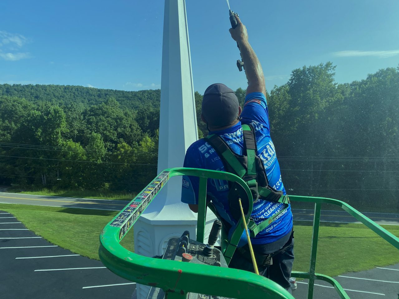 Steeple & Church Cleaning by HydroClean, Hickory NC